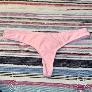 Runched Boutine bikini bottoms! Thong Fit!